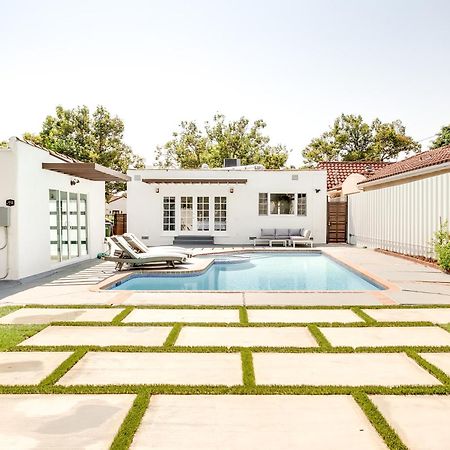 Monthier Melrose Po7H2O0 Villa ลอสแอนเจลิส ภายนอก รูปภาพ