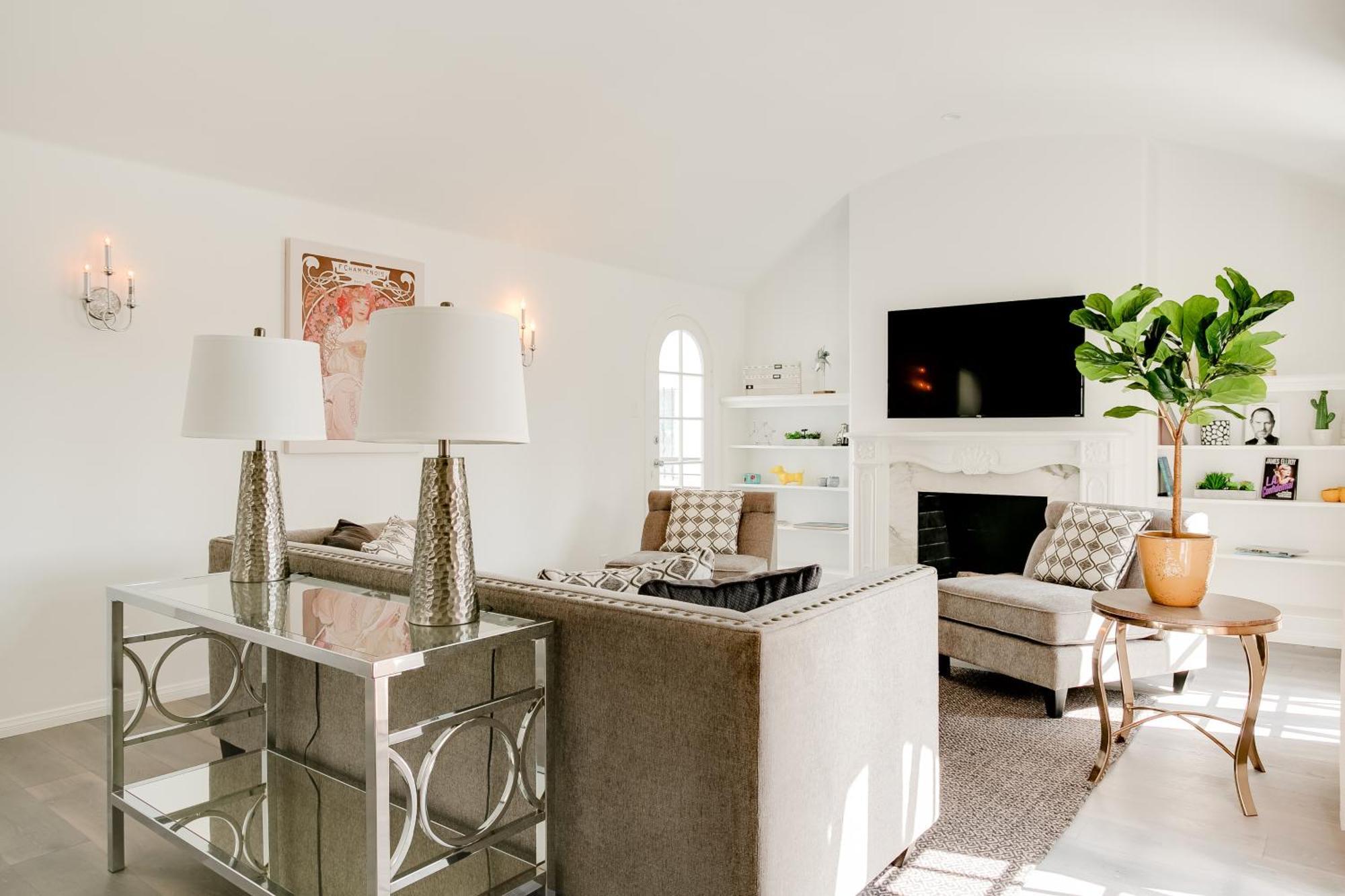 Monthier Melrose Po7H2O0 Villa ลอสแอนเจลิส ภายนอก รูปภาพ